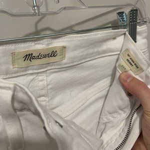 Women's White Madewell Jeans